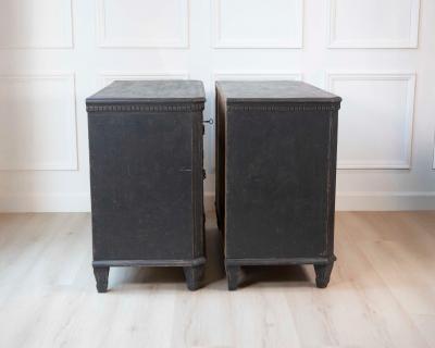 Pair of 19th Century European Chests of Drawers Circa 1880
