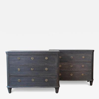 Pair of 19th Century European Chests of Drawers Circa 1880