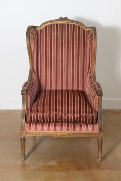 Pair of 19th Century French Bergeres