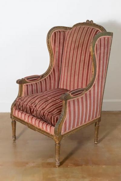 Pair of 19th Century French Bergeres