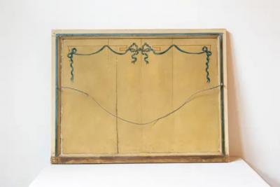 Pair of 19th Century French Hand Painted Wall Panels