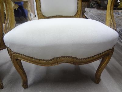 Pair of 19th Century French Louis XVI Style Chairs