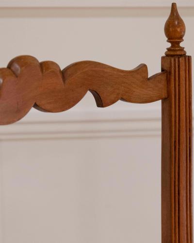 Pair of 19th Century French Proven al Nurse s Chairs in Beechwood