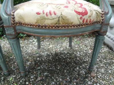 Pair of 19th Century French R gence Style Childrens Chairs