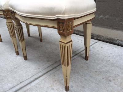 Pair of 19th Century Italian Neoclassical Side Chairs