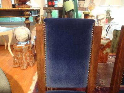 Pair of 19th Century Italian Walnut Childrens Chairs