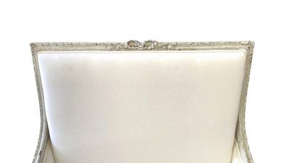 Pair of 19th Century Marquis Louis XVI Armchairs