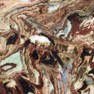 Pair of 19th Century Mixed Earth Plates by Pichon