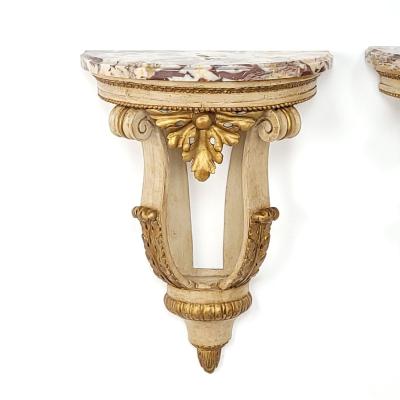 Pair of 19th Century Small Consoles