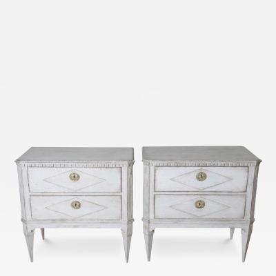 Pair of 19th Century Swedish Chests of Drawers