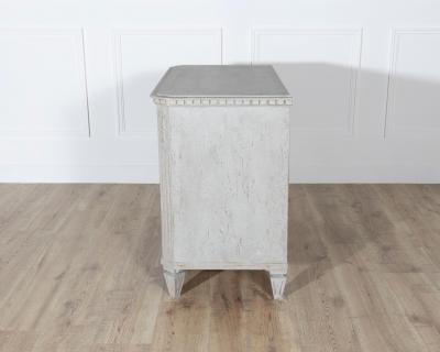 Pair of 19th Century Swedish Gustavian Painted Chests of Drawers