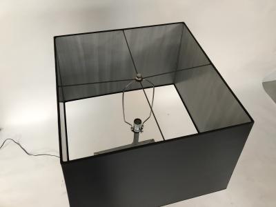 Pair of 19th Century Zinc Finial Table Lamps