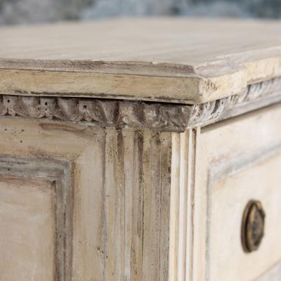 Pair of 19th c Italian Neoclassical Style Painted Bedside Commodes