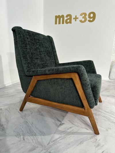 Pair of 2 Italian Contemporary Armchair 1970s
