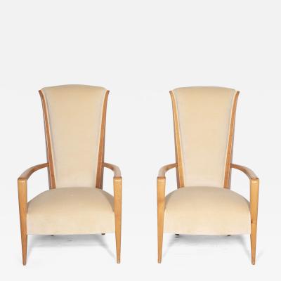 Pair of 20th Century Andr Sol Armchairs