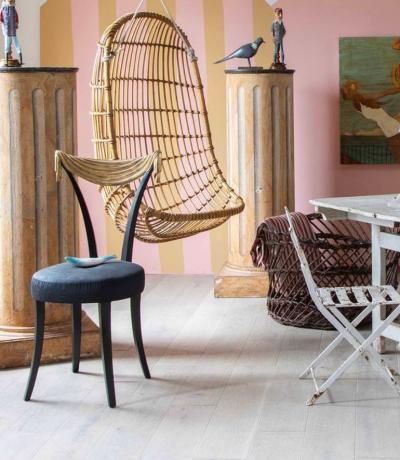 Pair of 20th Century Dorothy Draper Grosfeld House Side Chairs