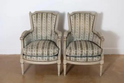 Pair of 20th Century French Bergeres