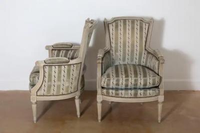 Pair of 20th Century French Bergeres