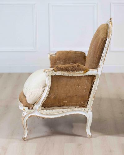 Pair of 20th Century French Chairs Ready to Upholster