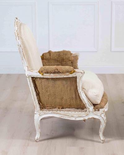 Pair of 20th Century French Chairs Ready to Upholster
