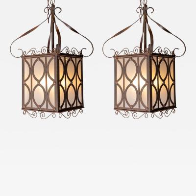 Pair of 20th Century French Lanterns