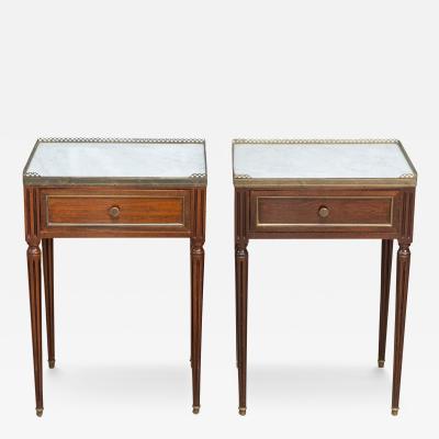 Pair of 20th Century French Louis XVI Style Bedside Tables