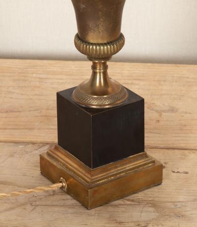 Pair of 20th Century French Maison Charles Style Frond Lamps