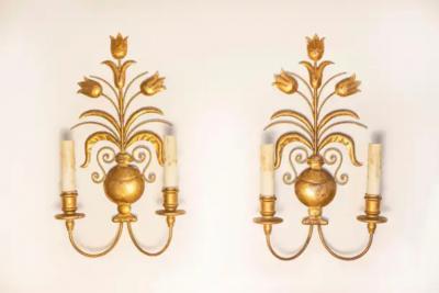 Pair of 20th Century French Sconces
