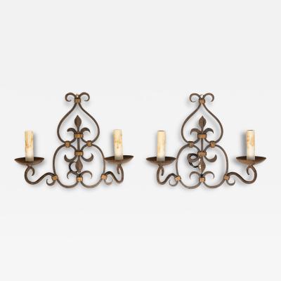 Pair of 20th Century French Sconces