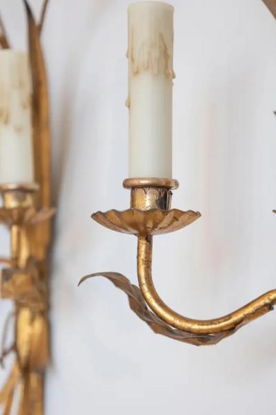 Pair of 20th Century French Sconces Inspired By Coco Chanel
