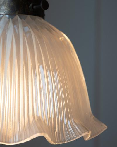 Pair of 20th Century Holophane Pendant Lights