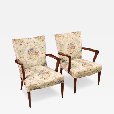 Pair of 20th Century Italian Armchairs