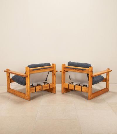 Pair of 20th Century Italian Armchairs