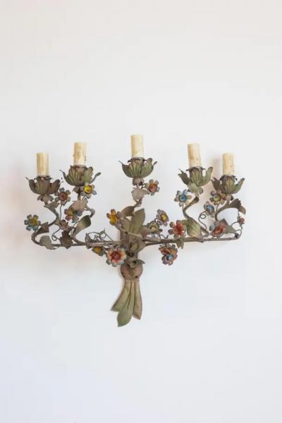 Pair of 20th Century Italian Sconces Circa 1900