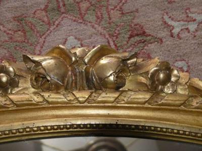 Pair of 24 Karat Giltwood Mirrors