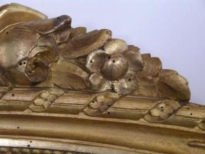 Pair of 24 Karat Giltwood Mirrors