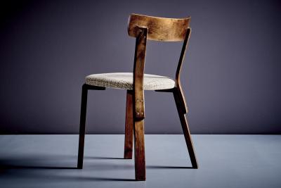 Pair of 69 chairs for Artek by Alvar Aalto