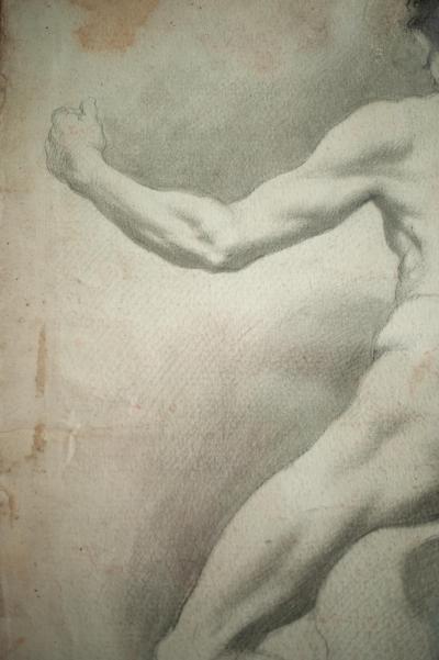 Pair of Academic Nudes Neoclassical Artist Early 19th Century