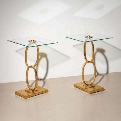 Pair of Accent Tables Italy 20th Century