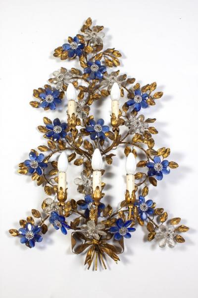 Pair of Amazing Italian Sconces or Wall Lights by Banci Florence 1970