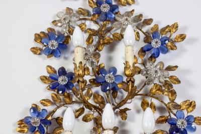 Pair of Amazing Italian Sconces or Wall Lights by Banci Florence 1970