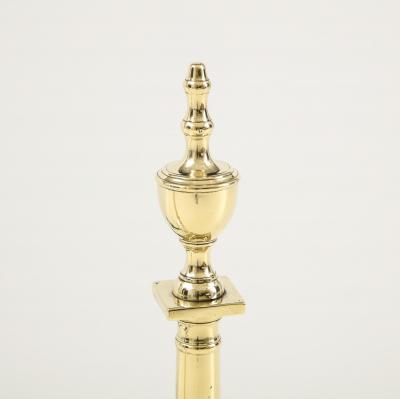 Pair of American Classical Style Andirons