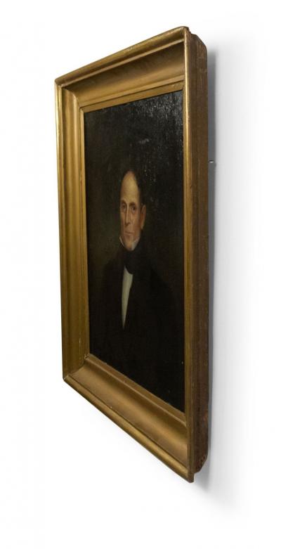 Pair of American Country Male and Female Portraits