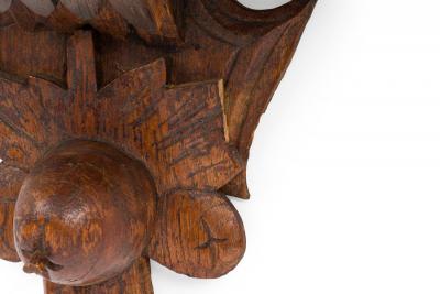 Pair of American Country Pine Eagle Shelves