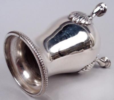 Pair of American Edwardian Classical Sterling Silver Pepper Shakers