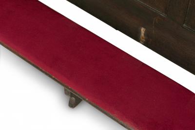 Pair of American Victorian Style Wooden Church Pew Kneelers