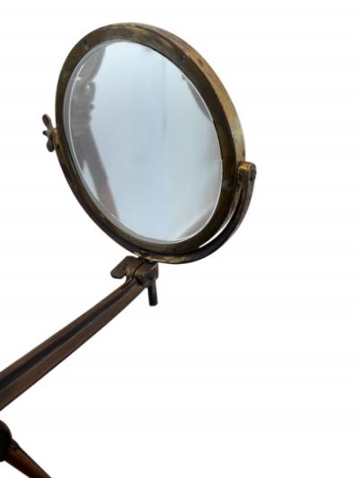 Pair of American heliograph reflector stands