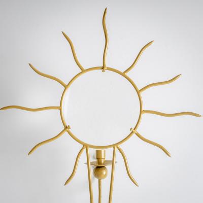 Pair of Andr Dubreuil 1951 Soleil Wall Appliqu s France designed in 1987