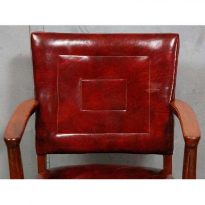 Pair of Antique Bankers Chairs