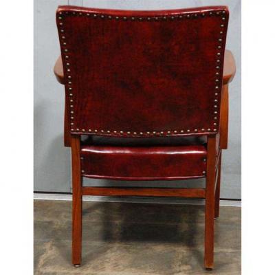 Pair of Antique Bankers Chairs